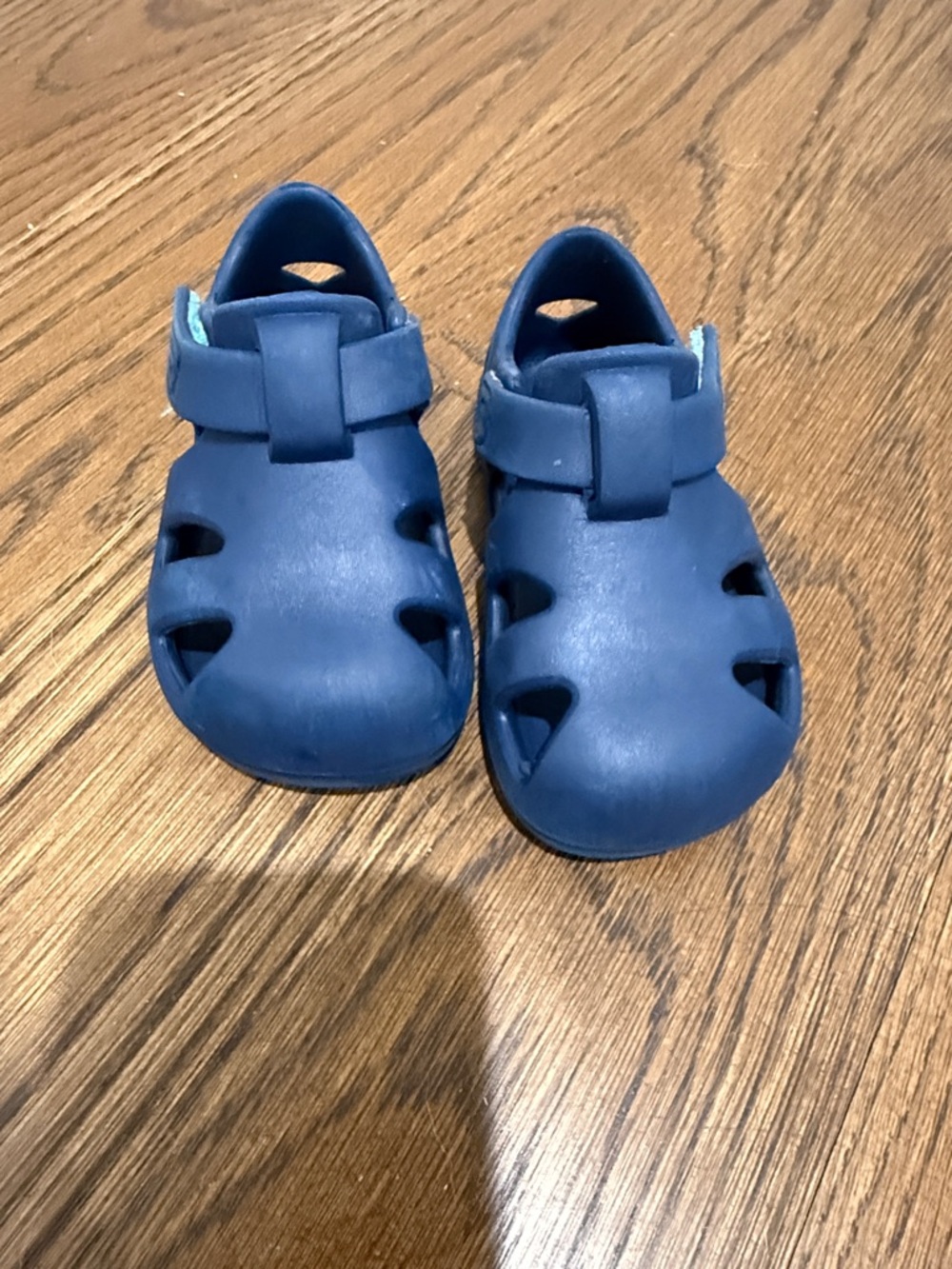 Ten Little Navy Splash Sandals
